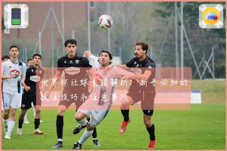 世界杯让球竞猜解析：新手必知的投注技巧和注意事项